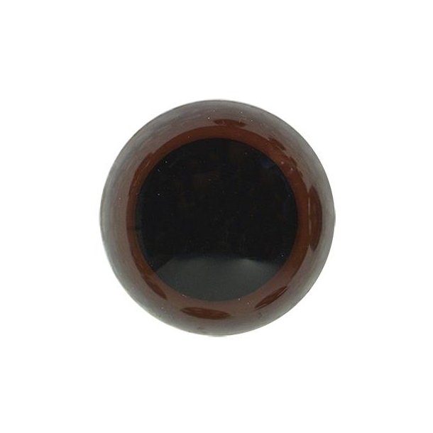 5 par sikkerhedsjne 10 mm, runde, sort/brun (D99_881)