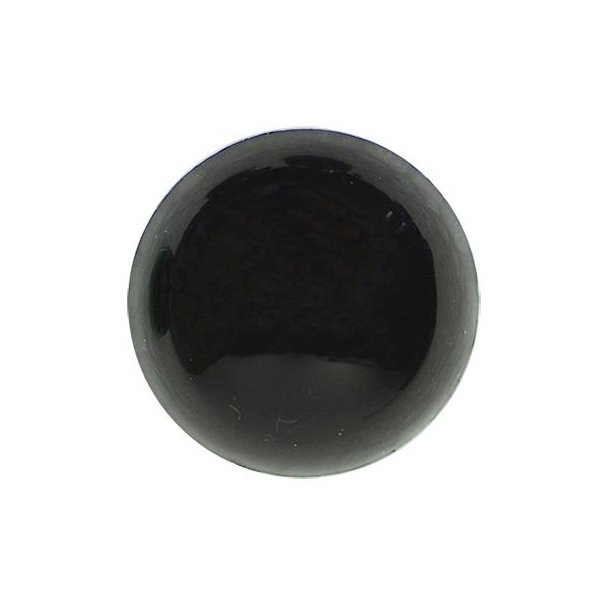 5 par sikkerhedsjne 10 mm, runde, sort (D99_000)