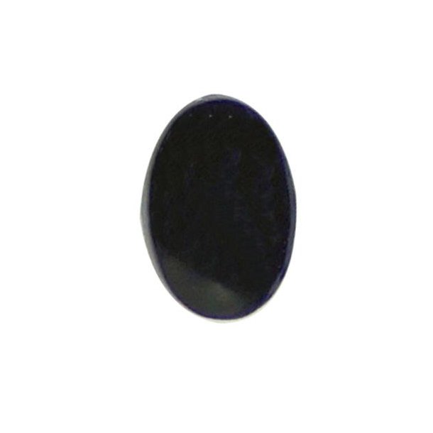 5 par sikkerhedsjne 6 mm, ovale, sort (D90_000)